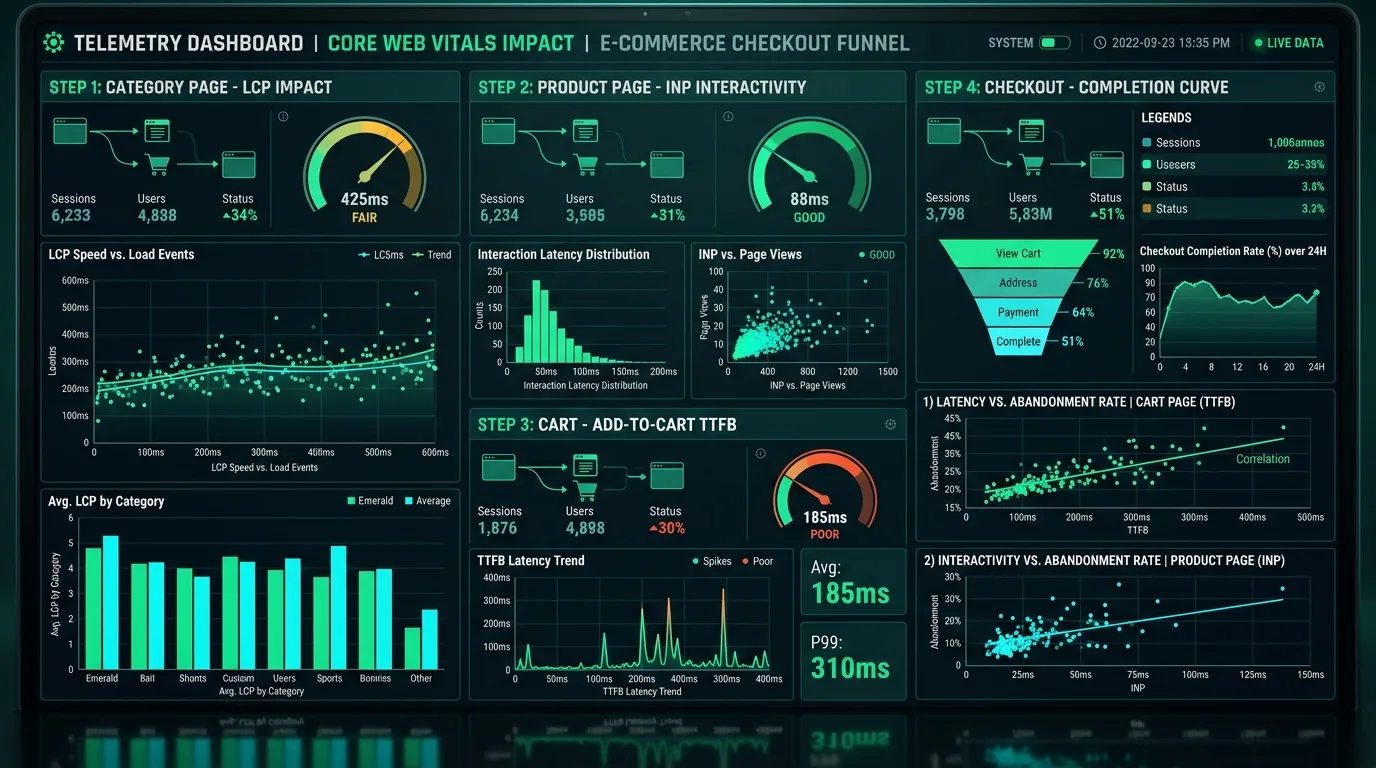 Core Web Vitals Conversion Funnel