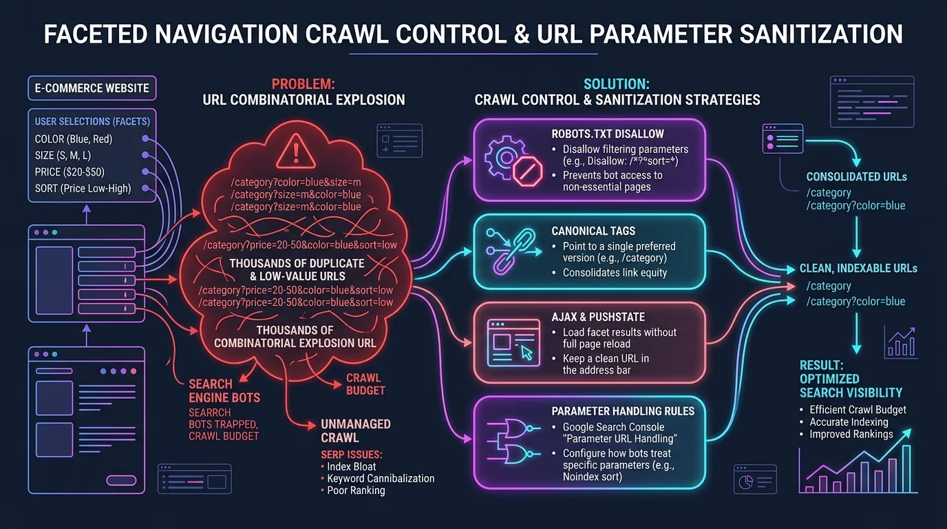 Faceted Navigation and Product Crawl Traps