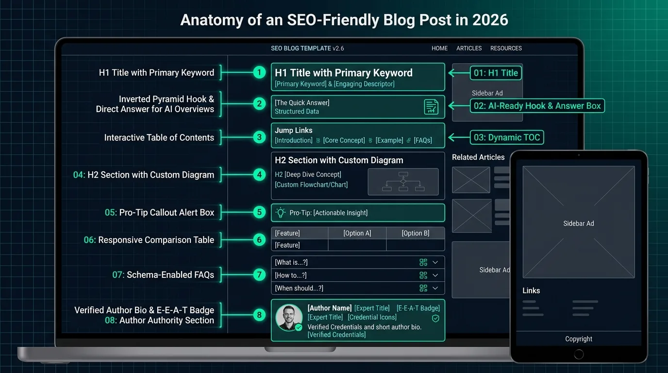 High-Converting B2B Blog Post Anatomy Framework