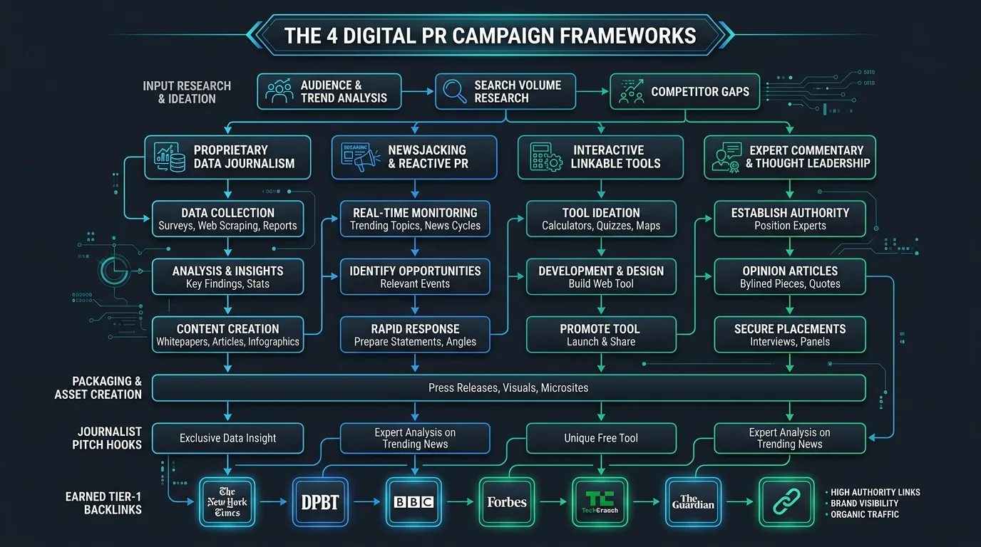 Four Modern White-Hat Link Building Strategy Frameworks
