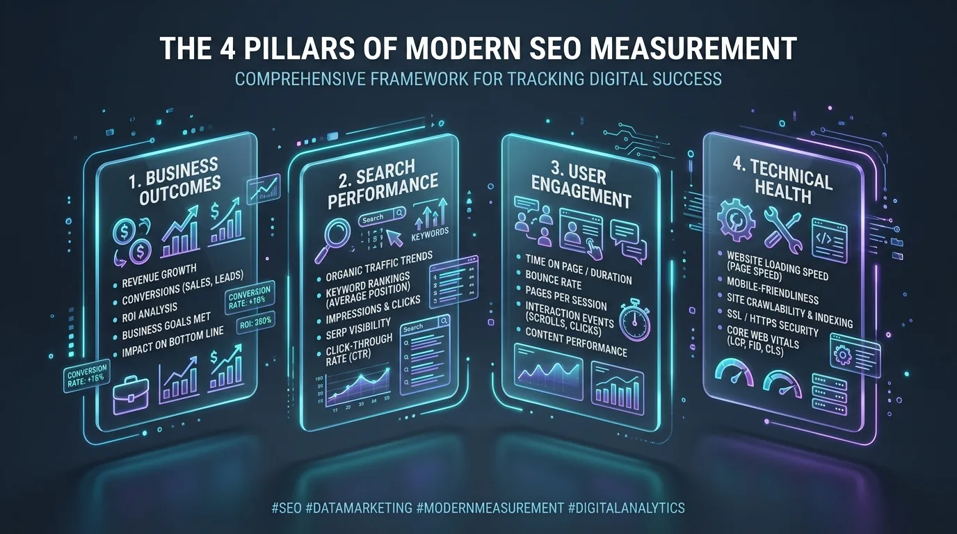 The 4 Pillars of Modern SEO Measurement